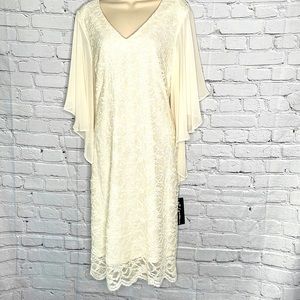 S.Levine Ivory Lace dress